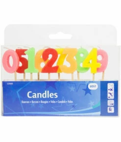 Kaarsjes Set 0 T/m 9 Jaar