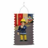 Lampion Brandweerman Sam (28cm) -Griezels Glans Winkel lampion brandweerman sam 28cm