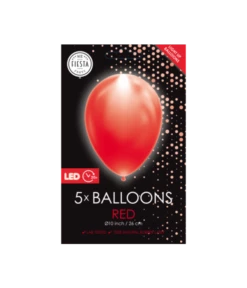 Led Ballonnen Rood (5st)