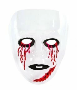Masker Transparant Bloedende Ogen