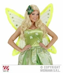 Maxi Vleugel Glittergroen Met Marabou 7 Maxi Vleugel Glittergroen Met Marabou -Griezels Glans Winkel maxi vleugel glittergroen met marabou 2