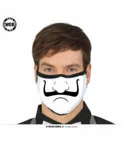 Mondkapje La Casa De Papel Wit