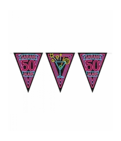 Neon Party Vlaggenlijn Sarah