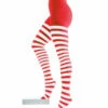 Panty Gestreept Rood/wit -Griezels Glans Winkel panty gestreept rood wit