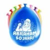 Party Ballonnen Abraham 50 Jaar - 8 Stuks -Griezels Glans Winkel party ballonnen abraham 50 jaar 8 stuks