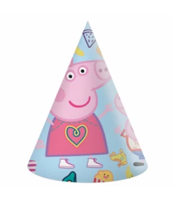 Peppa Pig Feesthoedjes (6st)