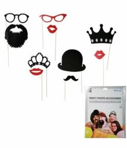 Photo Booth Party Set (17st)