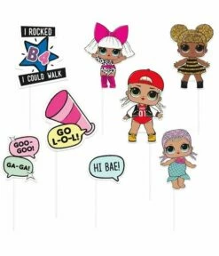 Photo Booth Set L.O.L Surprise (8st)