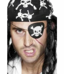Piraat Ooglap Doodshoofd