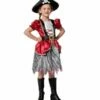 Piratenmeisje Esmee Bordeaux -Griezels Glans Winkel piratenmeisje esmee bordeaux