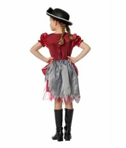 Piratenmeisje Esmee Bordeaux -Griezels Glans Winkel piratenmeisje esmee bordeaux 2