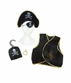 Piratenset 5-delig Kind