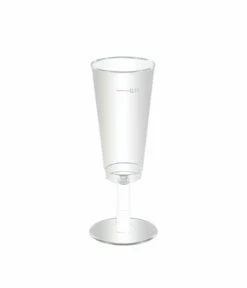 Plastic Wijnglazen 100ml (6st)