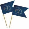 Prikkers 50 Jaar Elegant True Blue (36st) -Griezels Glans Winkel prikkers 50 jaar elegant true blue 36st