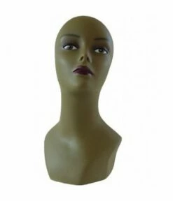 Pruikendrager-Etalagehoofd Carmen