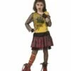 Punk Kostuum Meisje -Griezels Glans Winkel punk kostuum meisje