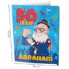 Raambord Abraham 50 Jaar Verjaardag (60x45cm) -Griezels Glans Winkel raambord abraham 50 jaar verjaardag 60x45cm