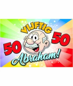 Regenboog Deurbord Abraham