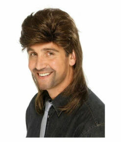 Retro 80's Pruik Jason