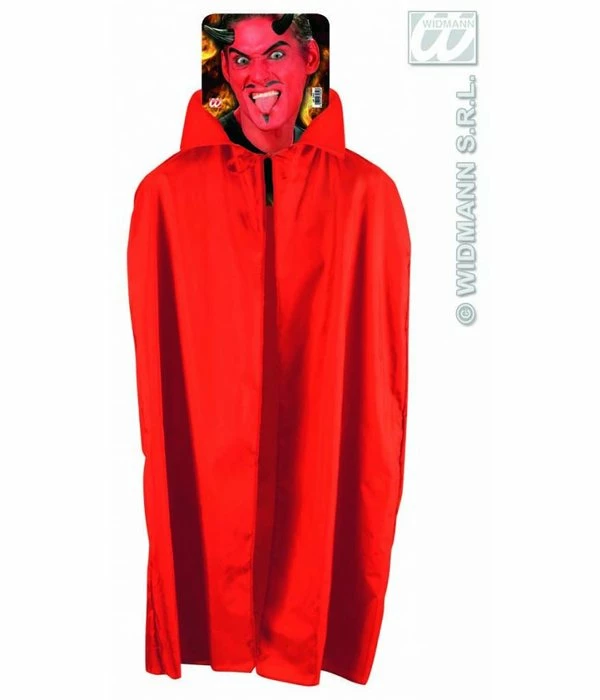 Rode Cape 115 Cm 4 Rode Cape 115 Cm - Afbeelding 2