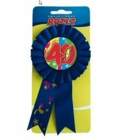 Rozet Ballon 40 Blauw