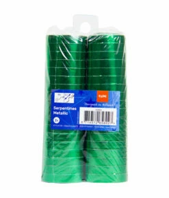 Serpentines Metallic Groen -Griezels Glans Winkel serpentines metallic groen 2