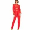 Sgt Pepper Kostuum Vrouw Rood -Griezels Glans Winkel sgt pepper kostuum vrouw rood