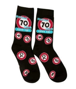 Sokken Hoera 70 Jaar