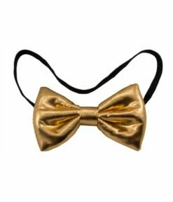 Strikje Metallic Goud