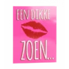 Surprise Card - Een Dikke Zoen -Griezels Glans Winkel surprise card een dikke zoen