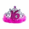Tiara Roze Bont Sweet 16 -Griezels Glans Winkel tiara roze bont sweet 16