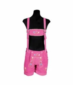 Tiroler Damesbroek Paula Pink Elite