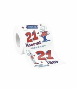 Toiletrol Bedrukt 21 Jaar