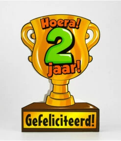 Trofee Kaart - 2 Jaar