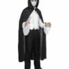 Vampier Cape Met Capuchon -Griezels Glans Winkel vampier cape met capuchon
