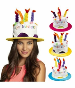 Verjaardagshoed Taart Happy Birthday