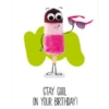 Verjaardagskaart 'Stay Cool On Your Birthday' -Griezels Glans Winkel verjaardagskaart stay cool on your birthday