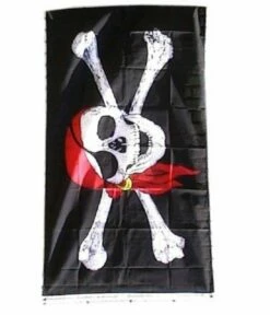 Vlag Piraten 90x150cm