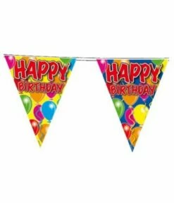 Vlaggenlijn Happy Birthday