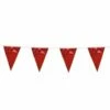 Vlaggenlijn Metallic Rood (10m) -Griezels Glans Winkel vlaggenlijn metallic rood 10m