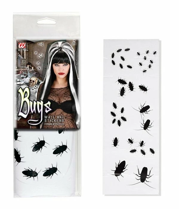 Wanddecoratie Stickers Ongedierte 25x70cm 3 Wanddecoratie Stickers Ongedierte 25x70cm