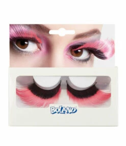 Wimpers Flamboyant Zwart/roze
