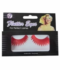 Wimpers Flutter Rood