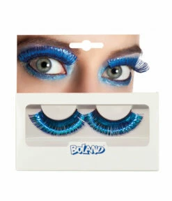 Wimpers Metallic Blauw