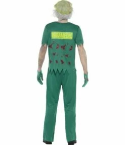 Zombie Chirurg Kostuum -Griezels Glans Winkel zombie chirurg kostuum 2