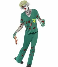 Zombie Chirurg Kostuum