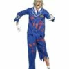 Zombie Piloten Kostuum Man 2 Zombie Piloten Kostuum Man -Griezels Glans Winkel zombie piloten kostuum man
