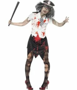 Zombie Politieagente Outfit