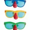 Zonnebril Clown Met Neus Jumbo -Griezels Glans Winkel zonnebril clown met neus jumbo