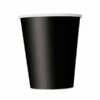 Zwarte Bekers Karton (8st)